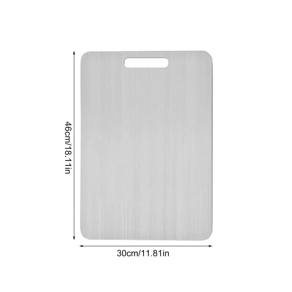 Titanium Cutting Boards for Kitchen Double-Sided Chopping Board Food Grade Cutting Mat Serving Tray Fruit Meat Chopping Board